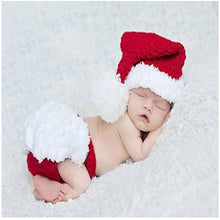 Load image into Gallery viewer, Knitting Baby Hat Newborn Photography Props Cute Children Pajamas Set For Girls And Boys