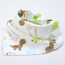 Load image into Gallery viewer, Baby Bibs Cute Cartoon Pattern bib Burp Cloths Saliva Towel Cotton Infant Burp Cloths Bib For Kids
