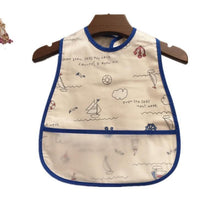 Load image into Gallery viewer, Adjustable Baby Bibs Waterproof Lunch Feeding Bibs Baby Cartoon Feeding Cloth Children Baby Bib for Kids