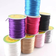 Load image into Gallery viewer, Satin Silk Nylon Cord for Baby Teether DIY Accessories