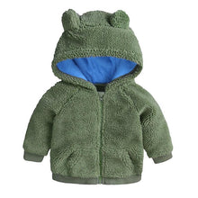 Load image into Gallery viewer, Newborn Baby Clothes Winter Warm Cartoon Bear Hooded Jacket & Coat For Baby Boy and Girls In Modern Style