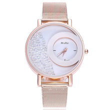 Load image into Gallery viewer, Women Ladies Bling Diamonds Crystal Strap Watch Fashion Luxury Stainless Steel Analog Quartz Wrist Watches gift For Women,Girls and Ladies