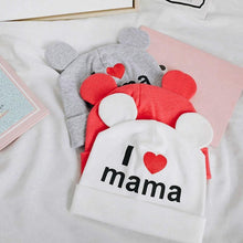 Load image into Gallery viewer, Trend New Baby Hats For Girls Cap Cute Ear Newborn Boys Girls Knitted Print Caps Beanies For Baby