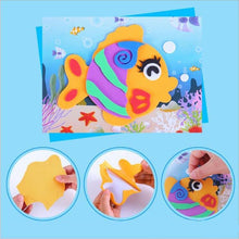Load image into Gallery viewer, 10 designs/lot Cartoon 3D EVA Foam Sticker Puzzle Series Kids Multi-patterns Styles Toys for Children Birthday Gift