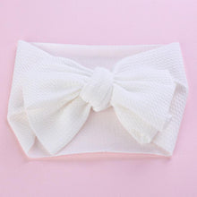 Load image into Gallery viewer, Modern Bowknot Baby Headband Elastic Turban Baby Girl Headbands Baby Girls Bow