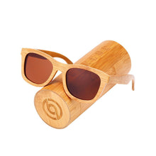 Load image into Gallery viewer, Handmade Bamboo Wood Luxury Retro Men and Women Polarized Sunglasses Beach Wooden Glasses Oculos de sol With UV400 Protection l