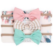 Load image into Gallery viewer, Flower Trendy Baby Headband For Girl Bows Crown Head Bands Cute Newborn Headbands Hairbands Baby Hair Accessories