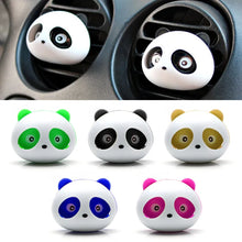 Load image into Gallery viewer, FORAUTO Car Air Freshener Auto Care Perfume Cute Panda Vent Freshener Interior Decoration Car Accessories