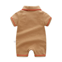 Load image into Gallery viewer, Style Summer Baby Boy girl Rompers 100% Cotton Gentleman Romper Toddler Kids Jumpsuits For Boys