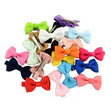 Load image into Gallery viewer, Baby Girls Bow Flower Small Barrettes Hairpins Headwear Kids Hair Clips Headband Hair Accessories For Girls