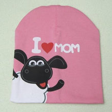 Load image into Gallery viewer, Modern Popular Baby Knitted Warm Cotton Beanie Hat cap For Toddler Baby Kids Cap for Girls & Boys I love Mama Prints Baby Hat Design