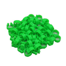 Load image into Gallery viewer, Pigeons Rings 8mm Bayonet Identification Ring Opening Pigeon Ring Color Pigeon Foot Ring Pigeon Supplies Bird Appliances 100 Pcs