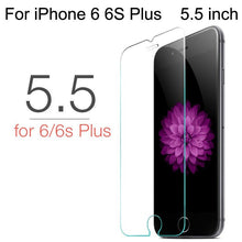 Load image into Gallery viewer, 10 Pieces Tempered Glass For iPhone 11 Pro Max 6 6s 7 8 Plus 5 5s SE 2020 Screen Protector Film For iPhone 12 Pro X XS Max XR 4s Shatterproof Tempered Glass for iPhone