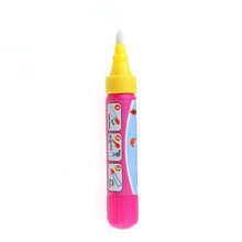 Load image into Gallery viewer, New Magic Doodle Card Water Drawing Card Kids Learn Number/Color/Shape in English 8/10 Pcs with 1 Pcs Water Pen Coloring Toy