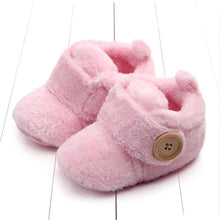 Load image into Gallery viewer, Baby Toddler First Walkers Baby Shoes Soft Slippers Cute Shoes Winter Non-Slip Baby Warm Autumn Comfortable Shoes