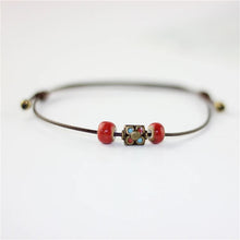 Load image into Gallery viewer, National Wind Restoring Ancient Ways Is The High Temperature Glaze Ceramic Handmade Trinkets Women's Fashion Bracelets #1737