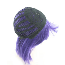 Load image into Gallery viewer, Synthetic Hair Short Wig With Bangs Cosplay Wigs For Women Straight Bob Wig Korean Pink Red Brown Blue Green White Purple Grey