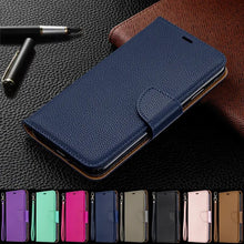 Load image into Gallery viewer, Huawei P Smart 2019 Case Leather Flip Case P Smart Plus Coque Wallet Magnetic Cover on for Huawei PSmart 2020 2018 Phone Cases