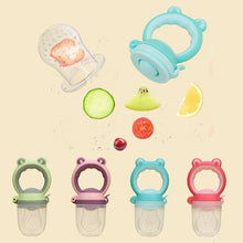 Load image into Gallery viewer, Baby Pacifier Fresh Food Kids Fruit Feeder Nipples Feeding Safe Baby Supplies Nipple Pacifier Holder