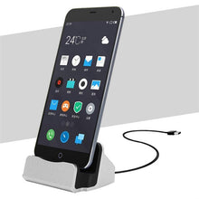 Load image into Gallery viewer, USB Cable Sync Cradle Charger Base For Android Type C Stand Holder Charging Base Dock Station
