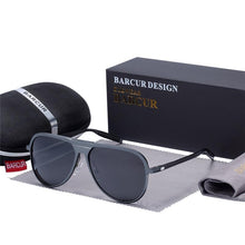 Load image into Gallery viewer, Luxury Elegent Unisex Aluminum Magnesium Sunglasses Polarized Trending Styles Black Sun glasses Sports Eyewear For Women and Men With UV400 Protection