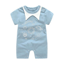 Load image into Gallery viewer, Summer Short Sleeved Girls Dress Baby Romper Cotton Newborn Body Suit Baby Pajama Boys Rompers