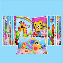 Load image into Gallery viewer, 10 designs/lot Cartoon 3D EVA Foam Sticker Puzzle Series Kids Multi-patterns Styles Toys for Children Birthday Gift