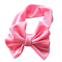 Load image into Gallery viewer, Baby Headband Big Bowknot Baby Girl Bright Colors Headband For Newborn Bow Hair Band Children Head Wrap Hair Accessories