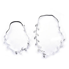 Load image into Gallery viewer, Luxury Modern Gold Silver Leaves Hairbands Summer Hair Accessories Bridal Trendy Jewelry For Mother and Daughter