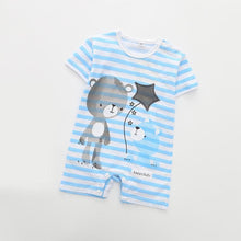 Load image into Gallery viewer, Luxury Baby Rompers Summer Style Baby Boy Girl Clothing Newborn Infant Short Sleeve Clothes Suit For Boys 1st Birthday