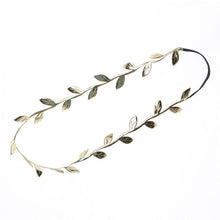 Load image into Gallery viewer, Luxury Modern Gold Silver Leaves Hairbands Summer Hair Accessories Bridal Trendy Jewelry For Mother and Daughter