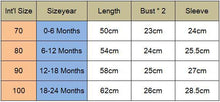 Load image into Gallery viewer, Newborn Baby Boy Girl Clothes Bear Long Sleeve letter print Jumpsuit Romper Playsuit Outfits For Boys