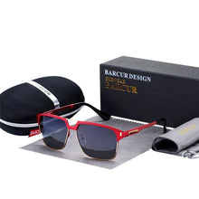 Load image into Gallery viewer, Luxury High Quality Polarized Sunglasses Metal Frame Sunglasses For Men In Business Retro Modern Style With UV400 Protection