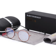 Load image into Gallery viewer, New Computer Glasses Round Anti Blue Light Eyeglasses Optical Eye Spectacle UV Blocking Gaming Filter Eyewear For Women and Men With UV400 Protection