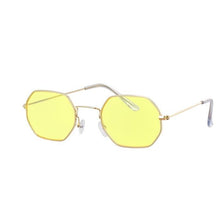 Load image into Gallery viewer, Yellow Women Retro Brand Designer Classic Sunglasses For Ladies Luxury Ladies Mirror Female Oculos de sol