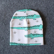 Load image into Gallery viewer, New Cotton Baby Cartoon Print Newborn Hat Elastic Toddler Infant Cap For Girls and Boys Kids