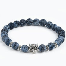 Load image into Gallery viewer, Modern Leopard Tiger Eye Lion Head Elegant Bracelet Owl Buddha Bead Luxury Bracelets Bangles Skull Charm Natural Stone Bracelet Yoga Jewelry For Men And Women