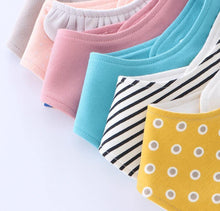Load image into Gallery viewer, Baby Bibs Waterproof Triangle Cotton Cartoon Child Dribble Bibs Newborn Absorbent Cloth Bib for Kids in Cat Design