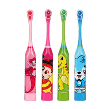 Load image into Gallery viewer, Cartoon Children Electric Toothbrush Double-sided Heads Electric Teethbrush Or Replacement Brush Perfect Electric Brush For Kids