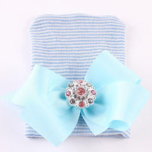 Load image into Gallery viewer, Cute Newest Newborn Baby Girl Comfy Bowknot Cap Elegant Beanie Design Fashionable Babies Hat