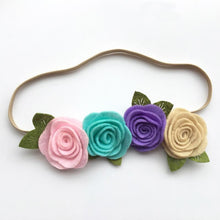 Load image into Gallery viewer, Modern Baby Headband Flower Girls Bows for Baby Girls Kids Headbands Turban Newborn