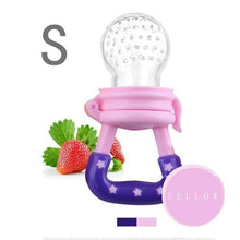 Load image into Gallery viewer, Silicone Baby Pacifier Nipple Soother For Toddler Fruits Feeding Soft Chewable Babies Pacifier