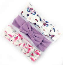 Load image into Gallery viewer, Modern Handamde Luxury Set Baby Girl Headband Bow For Newborn Babies Hair Band Elastic Accessories Cotton Headwear For Girls