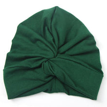 Load image into Gallery viewer, Baby Hat Cotton Soft Turban Knot Girl Summer Hat Bohemian style Kids Newborn Cap for Baby Girls