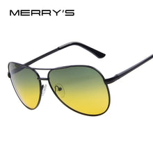 Load image into Gallery viewer, MERRYS Men Polarized Sunglasses Night Vision Driving Sunglasses 100% UV400 Sunglasses