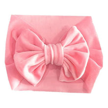 Load image into Gallery viewer, Big Bowknot Headband Baby Girl Headbands Bow Hairband Children Kid Cotton Head Wrap For Girls