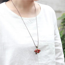 Load image into Gallery viewer, Miredo jewelry wholesale simple ceramic necklaces women's mothers gift necklace pendant #1083