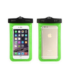 Load image into Gallery viewer, Universal Waterproof Pouch Case Cell Phones Portable Bag Swimming Bags Dry Case Cover For iPhone Under 6.5 inch Large Phone Dry Bag Waterproof Case for iPhone