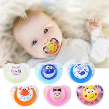 Load image into Gallery viewer, Pacifier with Antidust Lid Safe Newborn Infant Toddler Baby Pacifier Silicone Nipple Soother Infant Pacifier For Baby