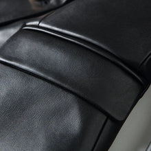 Load image into Gallery viewer, HIGH STREET Newest Baroque Fashion 2023 Designer Blazer Jacket Women's Lion Metal Buttons Faux Leather Blazer Outer Coat